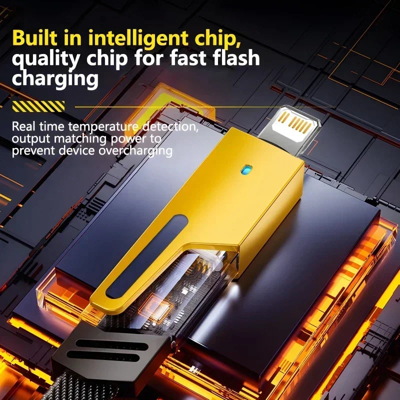 4 in 1 Fast Charging Power Cable